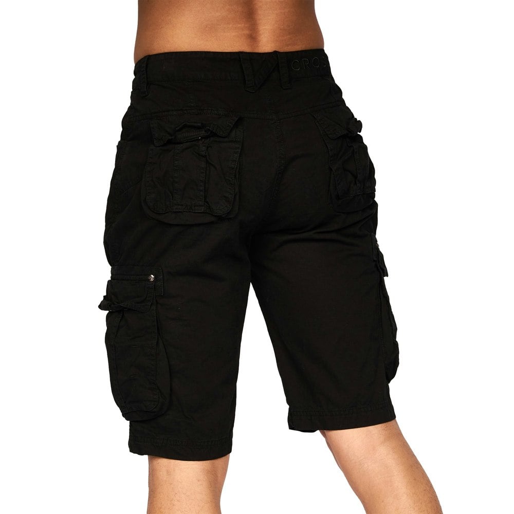 Crosshatch Mens Chaseforth Shorts - Black