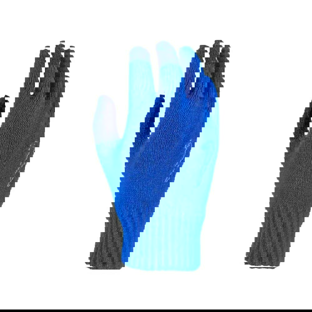 Nike Mens Knitted Swoosh Winter Gloves - Game Royal/Turquoise Blue/Signal Blue