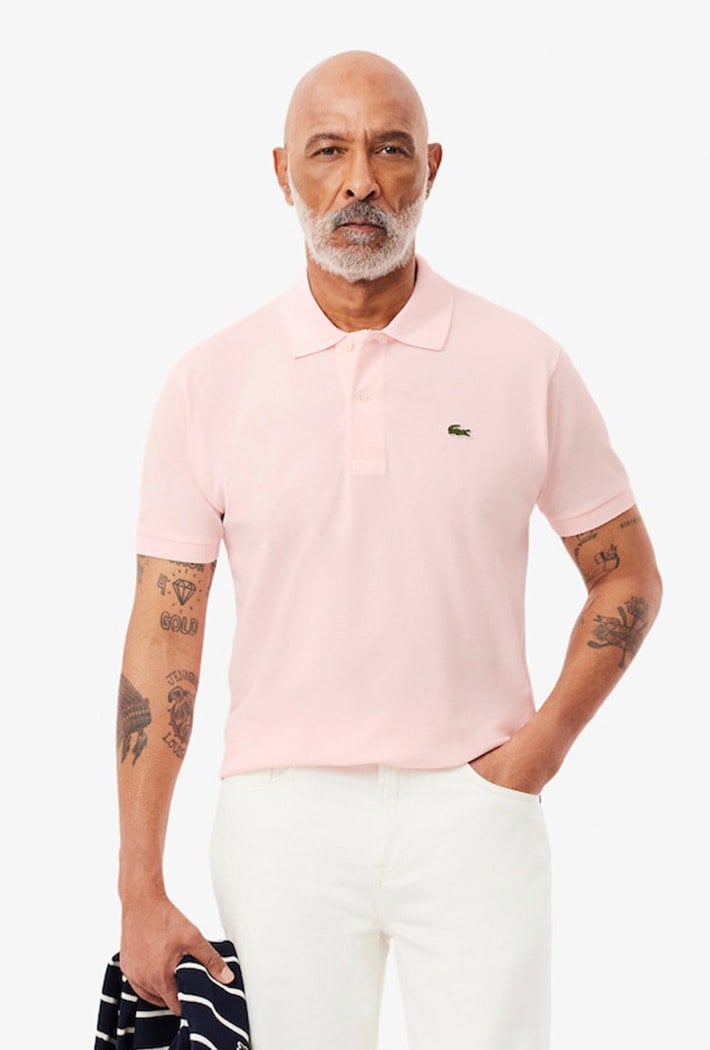 Lacoste Men's Classic Fit L.12.12 Original Polo Shirt - Pink