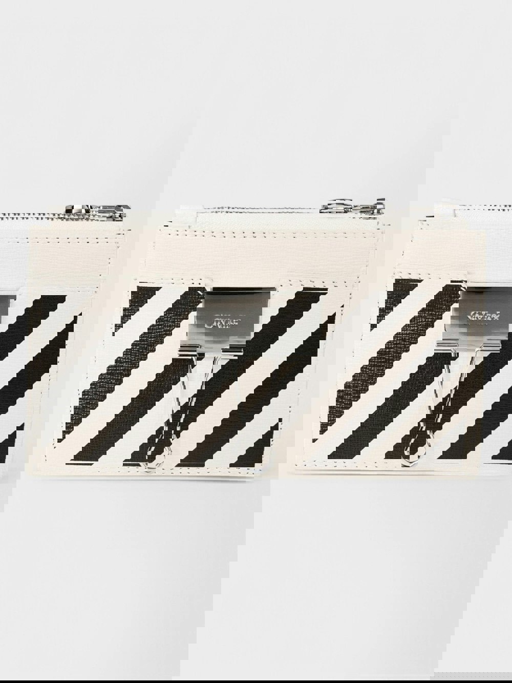 Off - White Binder Zipped Card Case - Supplied FashionOff - White
