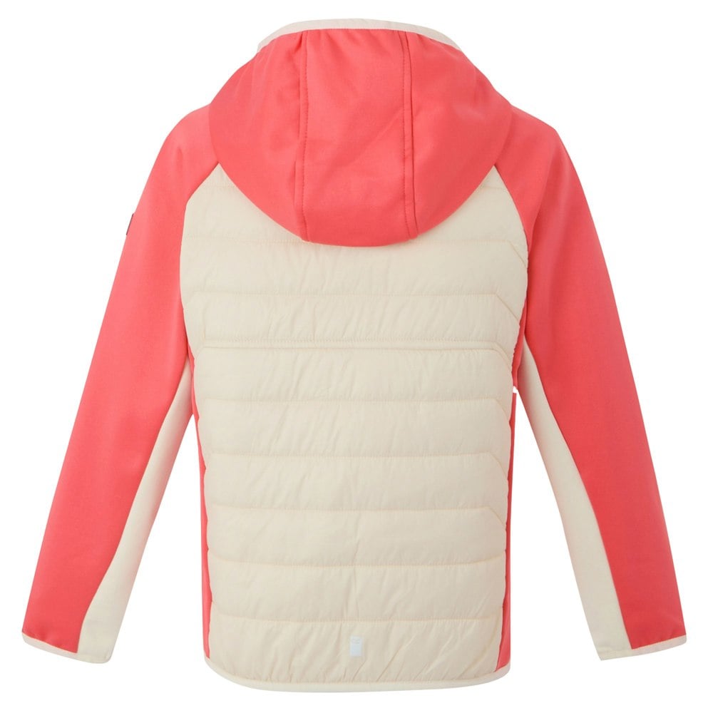 Regatta Childrens/Kids Kielder IX Hybrid Jacket - Light Vanilla/Peach Bloom