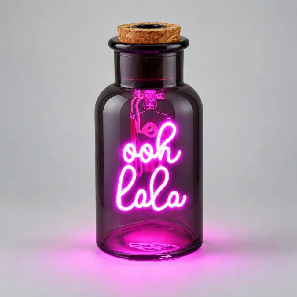 Love Frankie Ooh La La Message In A Bottle - LED Rechargeable Light