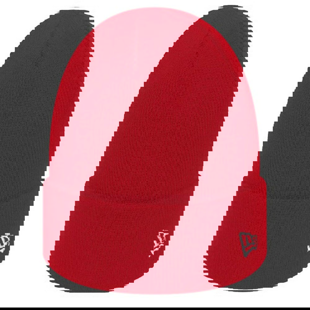 New Era Unisex Adult Flag Knitted Beanie - Scarlet