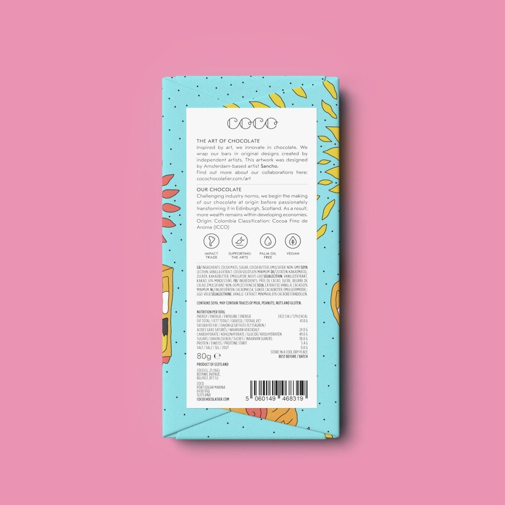 Coco Colombian Dark 61% Chocolate