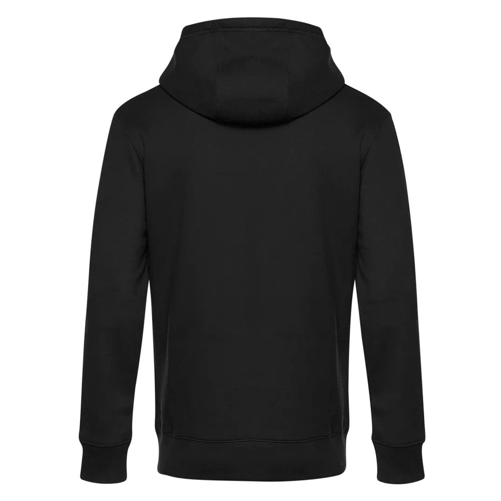 Batman Mens Painted Effect Logo Hoodie - Black/Yellow