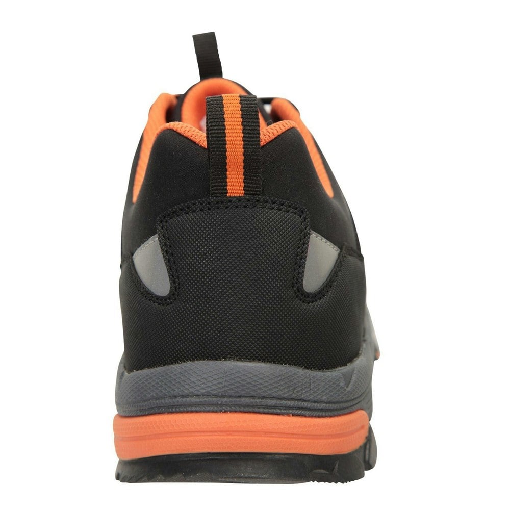 Mountain Warehouse Mens Shadow Softshell Waterproof Walking Shoes - Black