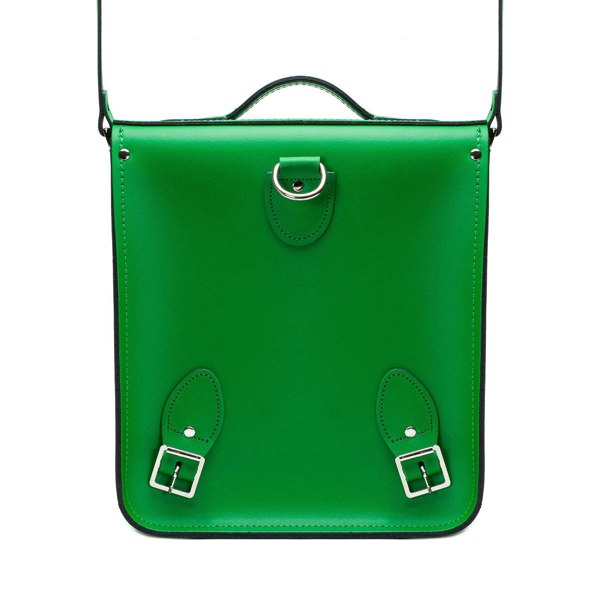 Green Leather City Backpack - Backpack - Zatchels