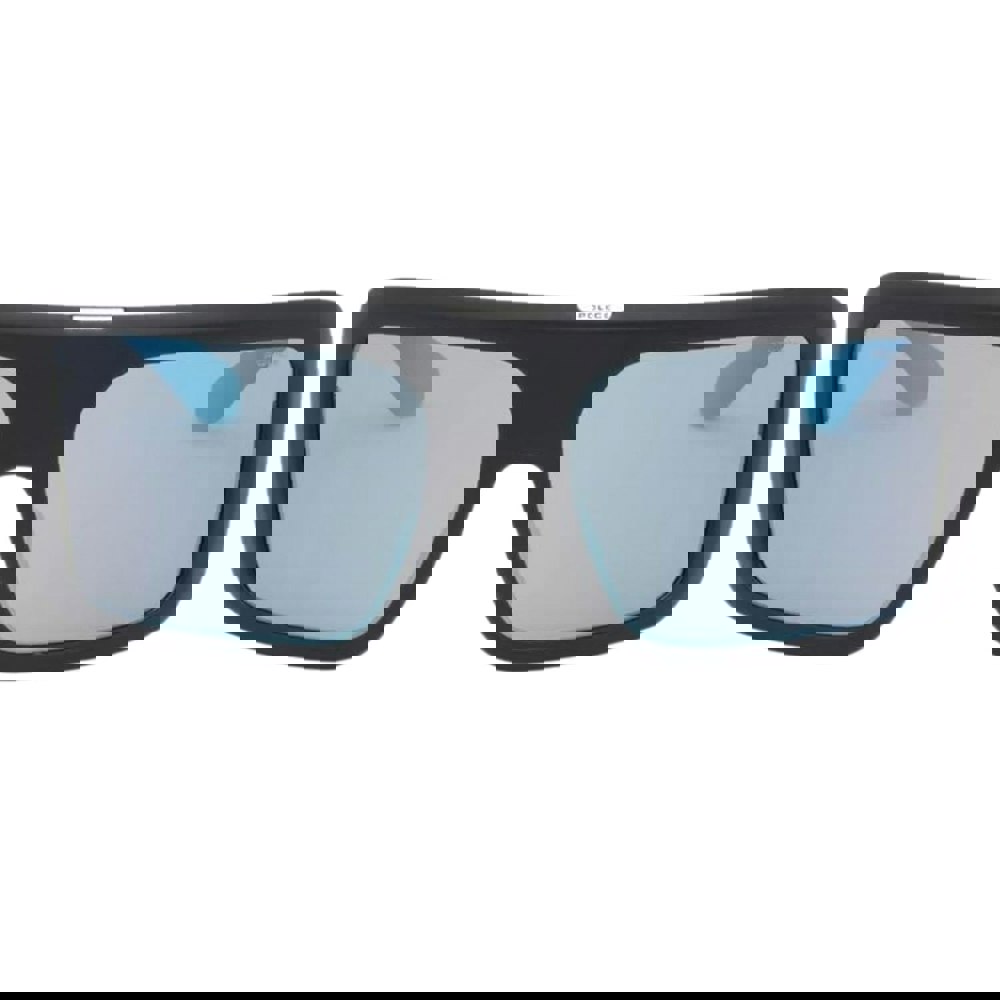 Police Full Rim Square Frame Matte Black Sunglasses