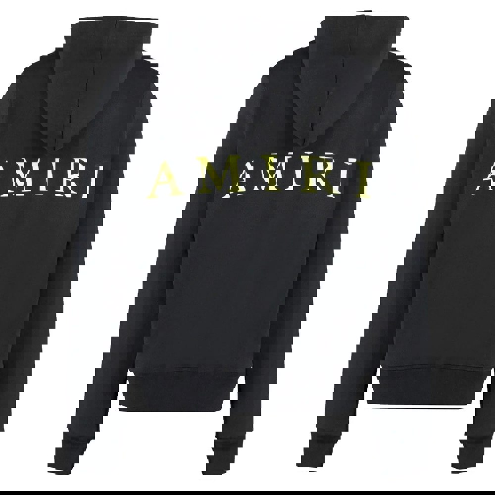 Amiri MA Logo Black Hoodie S