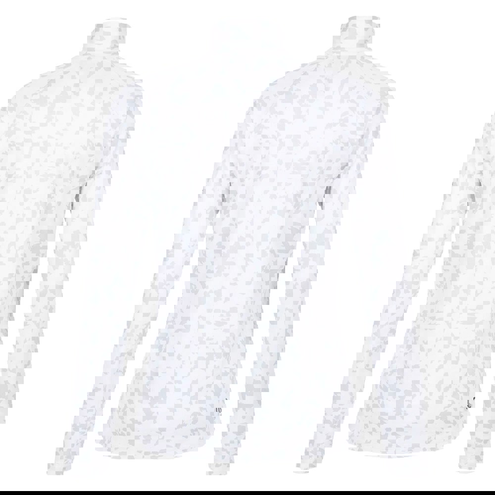 Dare 2B Womens/Ladies Divulge Dash Print Core Stretch Midlayer - Blanc De Blanc