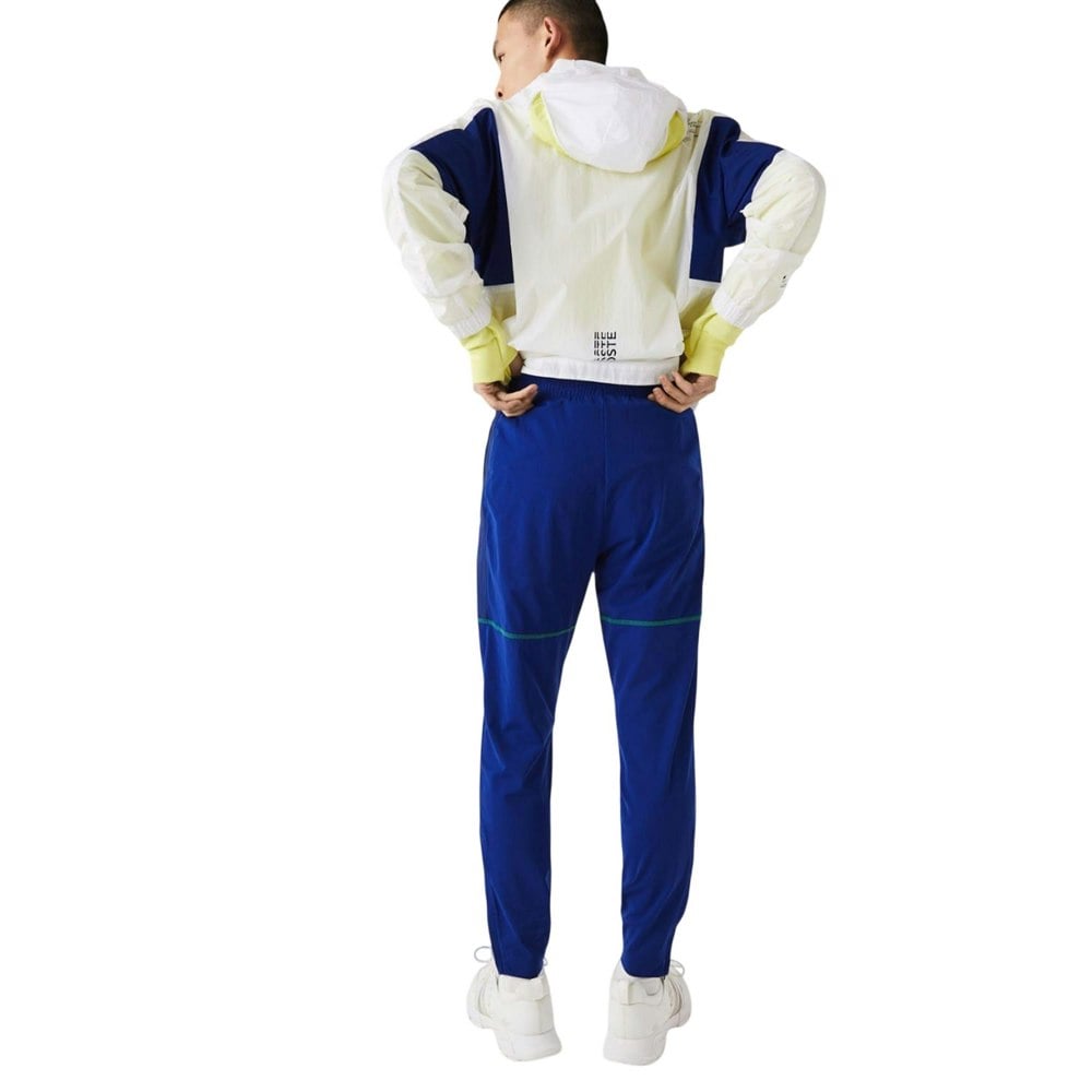 Lacoste Mens Tapered Leg Sport Tracksuit Bottoms - Blue