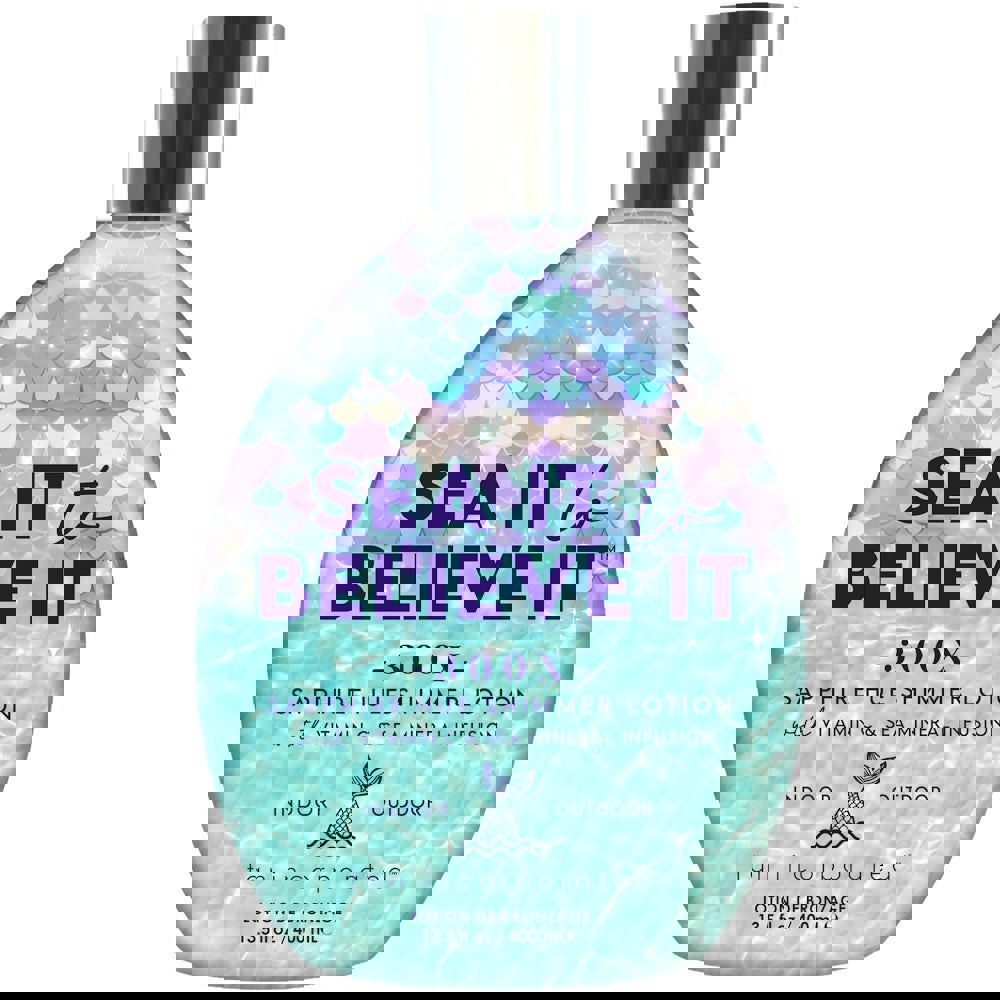 Tan Inc Sea It To Believe It Sapphire Hue Shimmer Lotion Accelerator - 400ml