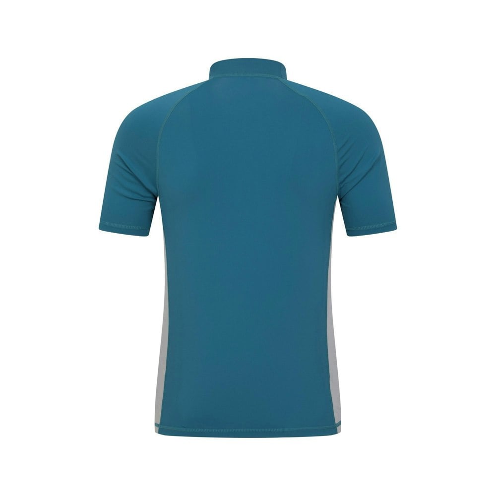 Mountain Warehouse Mens UV Protection Rash Guard - Petrol
