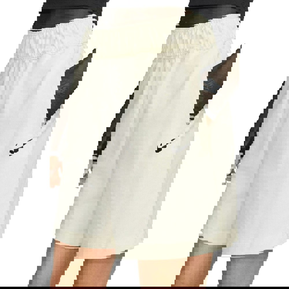 Nike Jersy Loose Fit High Rise Cream Shorts M