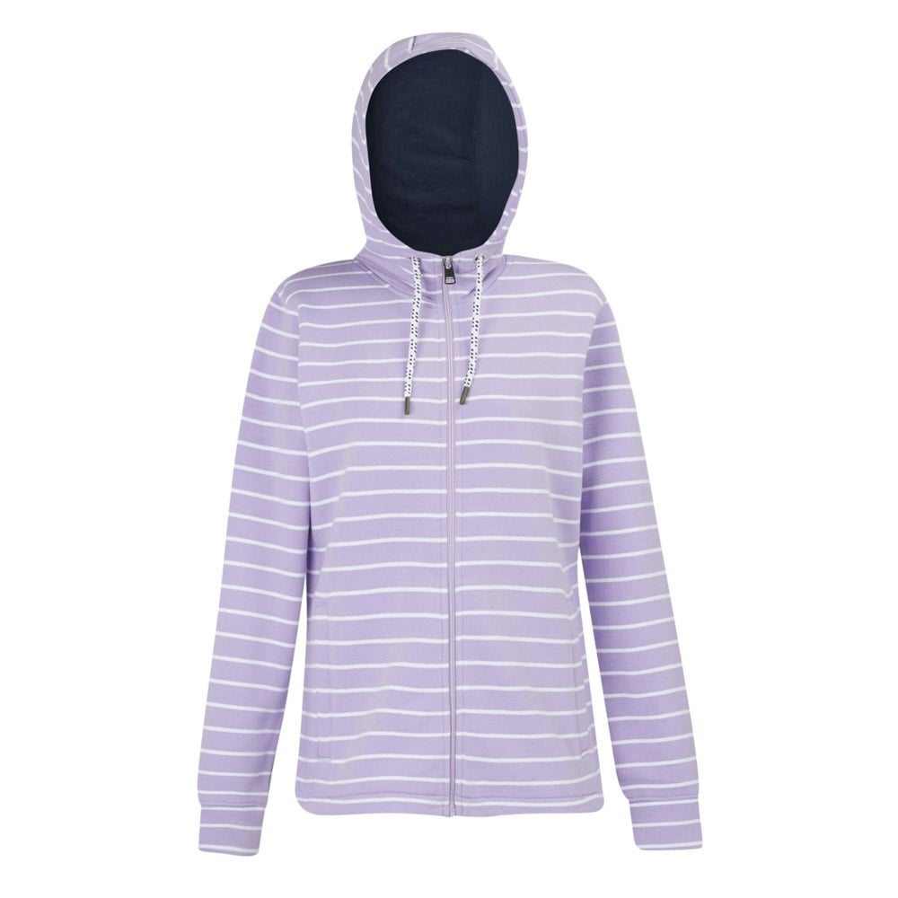 Regatta Women's Bayletta Full Zip Hoodie - Purple Rose/White