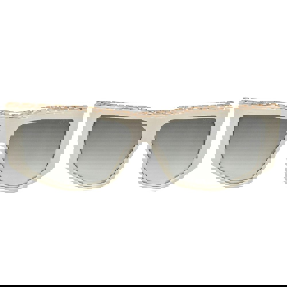 Guess Chain Design White Sunglasses One Size