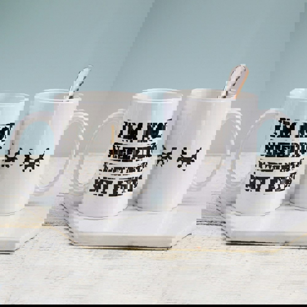 ThatsNiceThat I'm Not Sleeping Just Resting My Eyes Mug