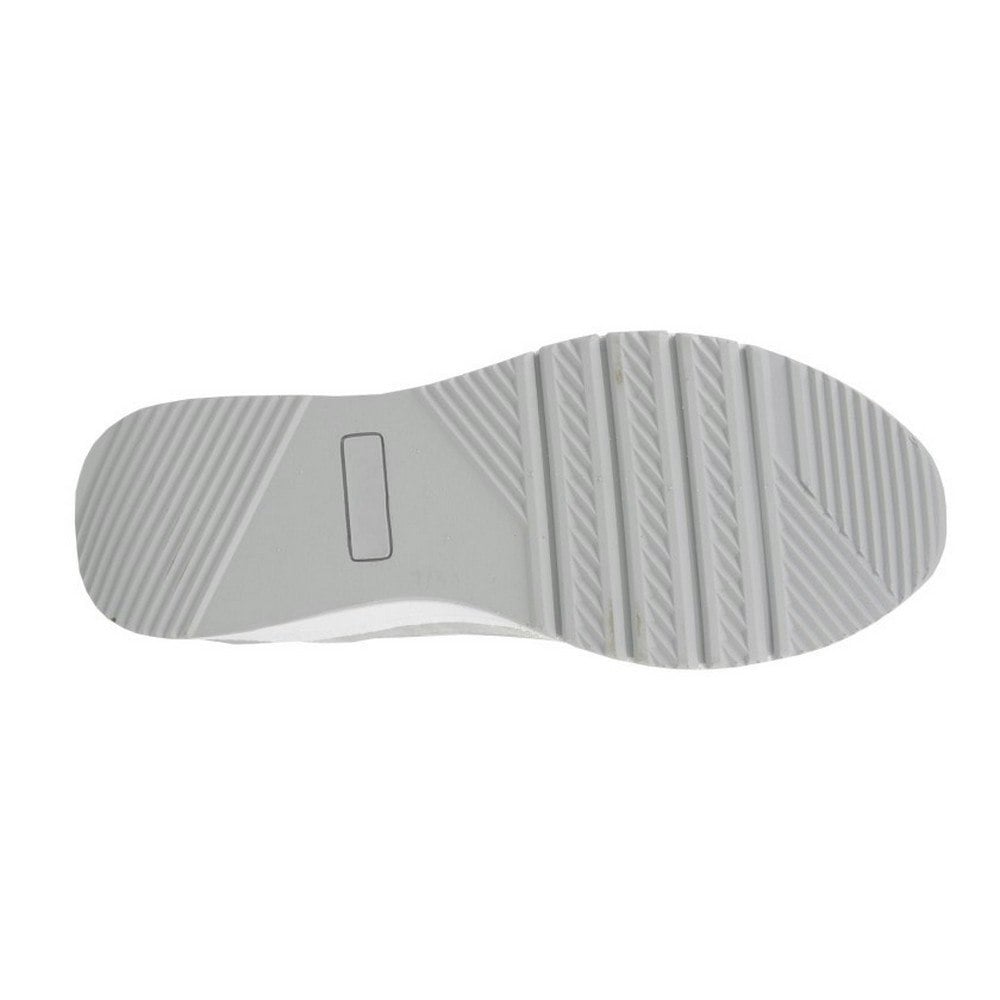 Cipriata Womens Novelia Animal Print Trainers - Silver/White
