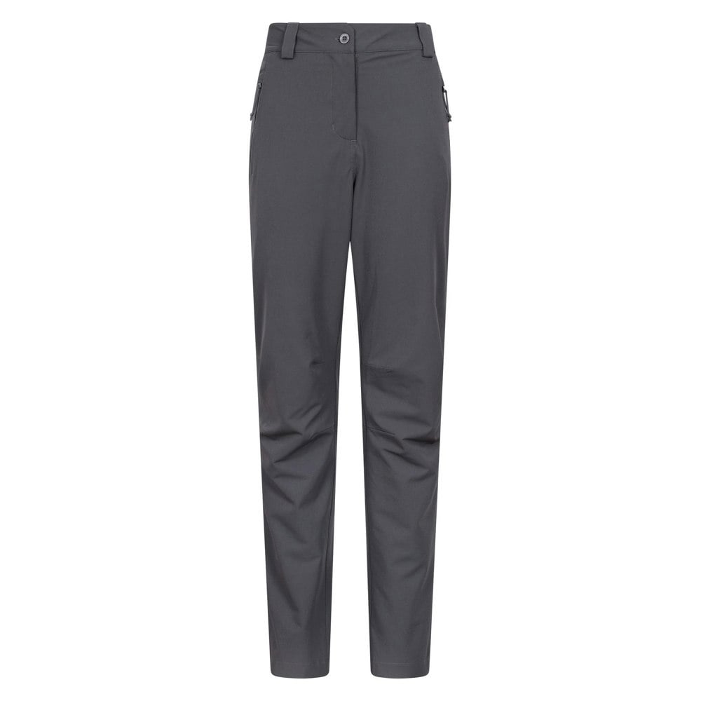 Mountain Warehouse Women's Arctic II Thermal Fleece Hiking Trousers - Dark Grey