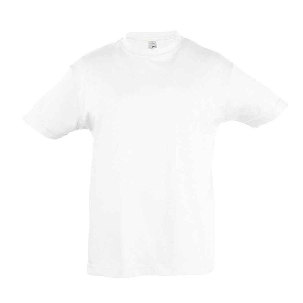 SOLS Kids Regent Short Sleeve T-Shirt - Absolute White - Absolute White - 100% Cotton