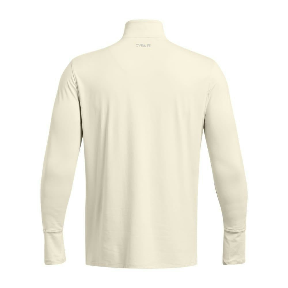 Under Armour Mens Trail Run Quarter Zip Top - Brown