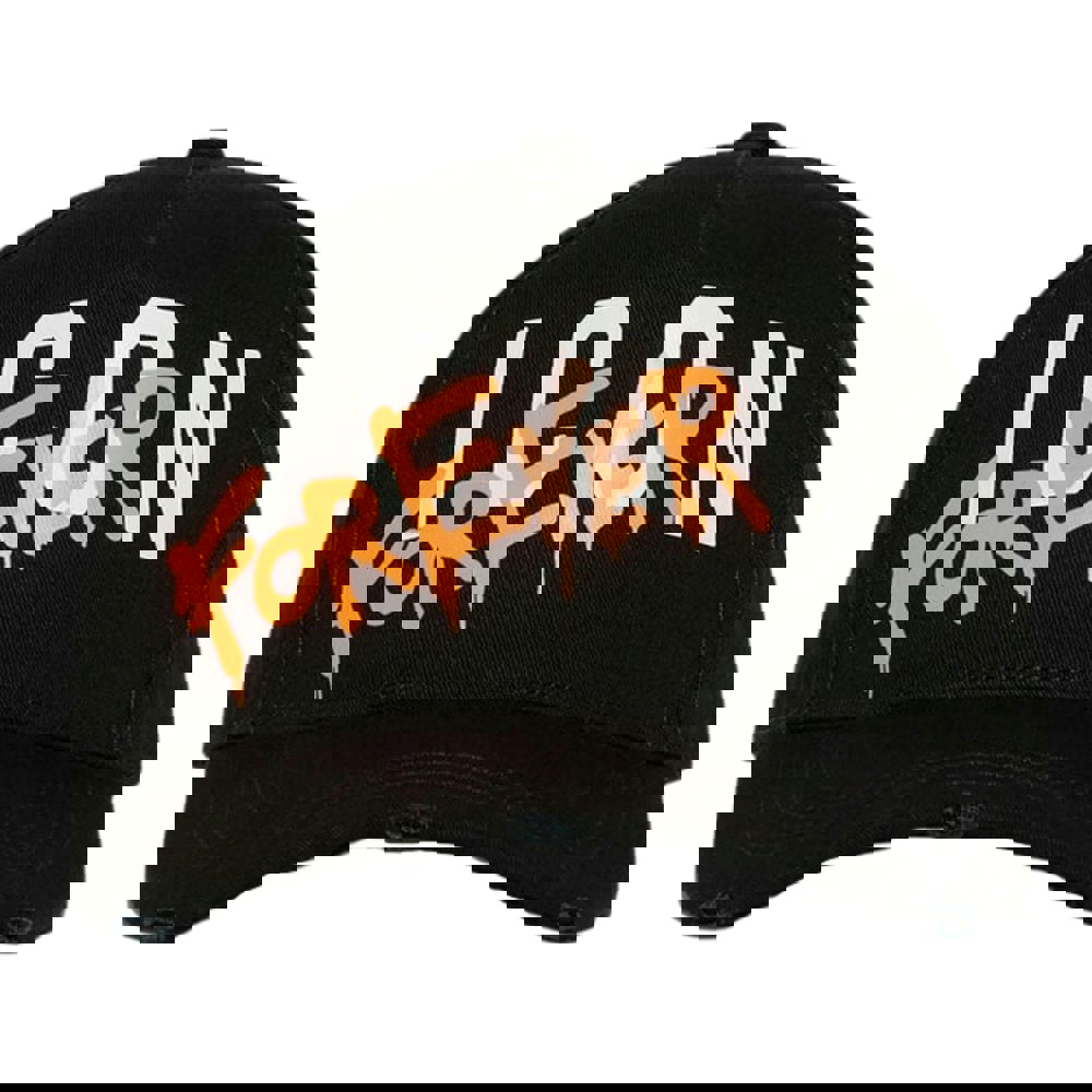 Dsquared2 Icon Forever Logo Cap - Black