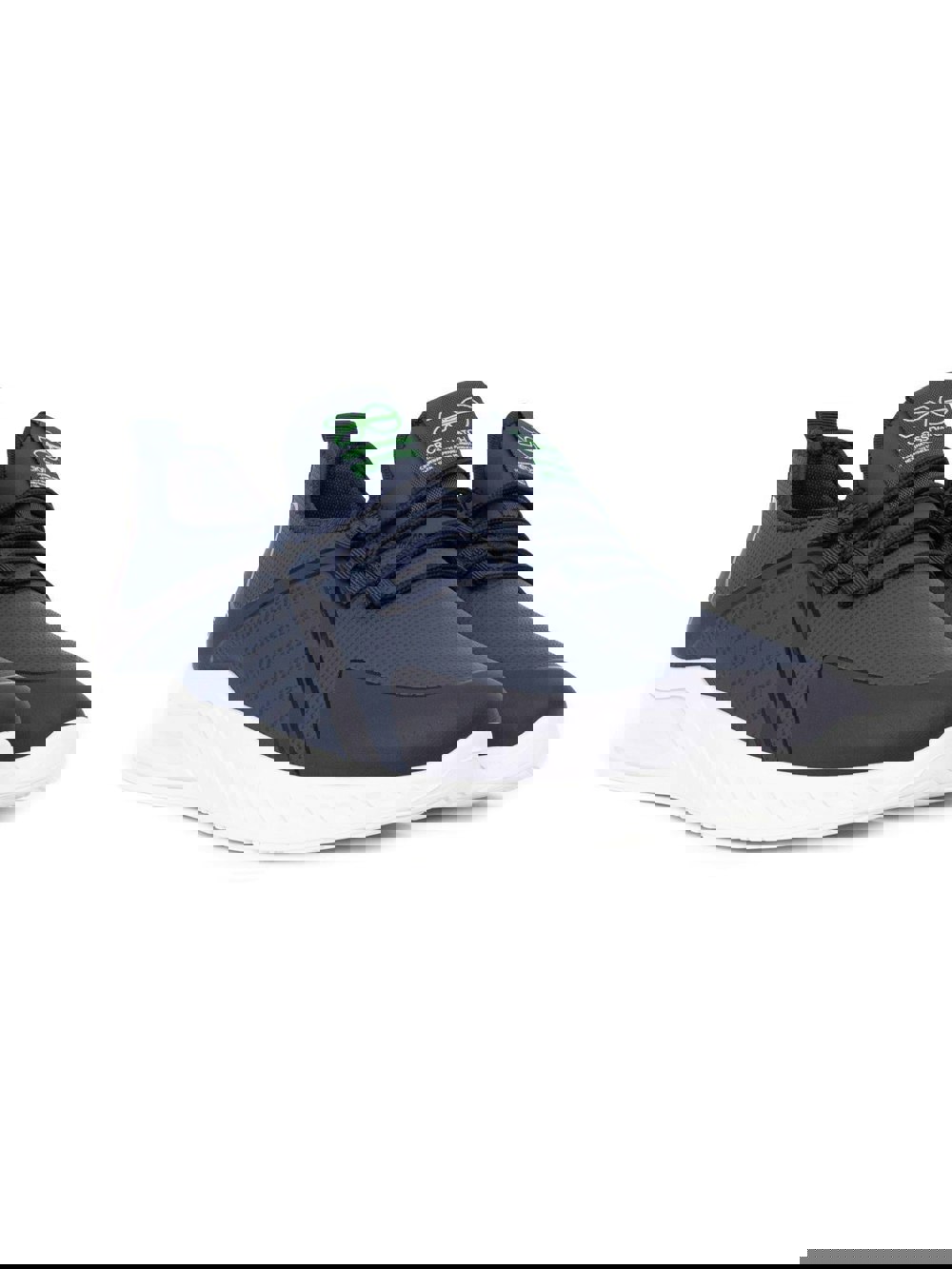Crosshatch Clarington Trainers Navy/Green