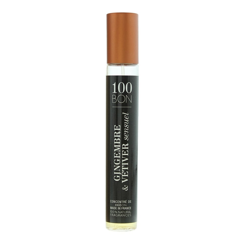 100 Bon Gingembre & Vetiver Sensuel Unisex Refillable Eau de Parfum - 15ml