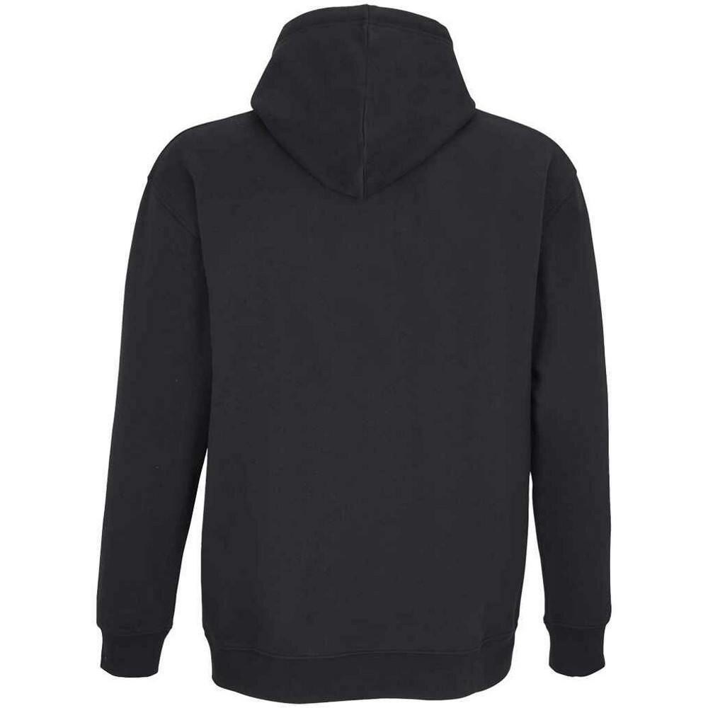 SOLS Unisex Adult Carter Full Zip Hoodie - Black