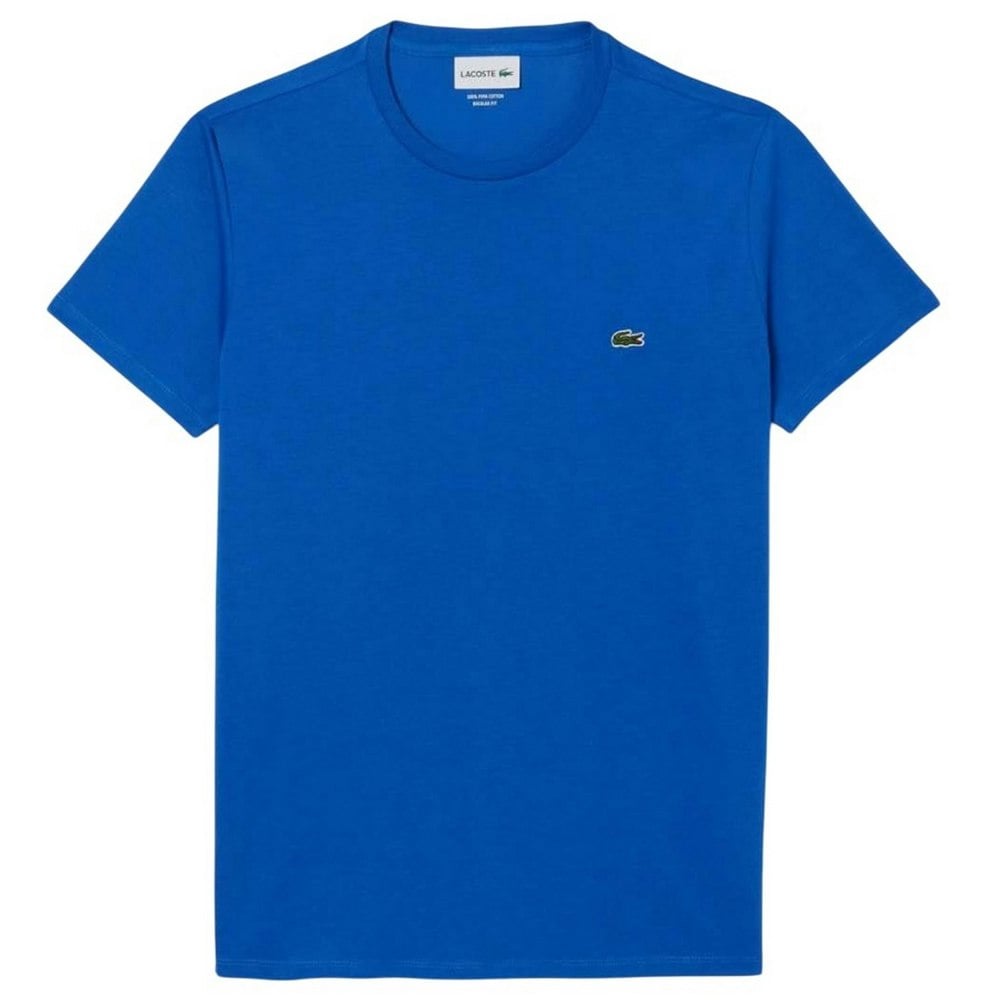 Lacoste Unisex Adult Pima Cotton T-Shirt - Royal Blue