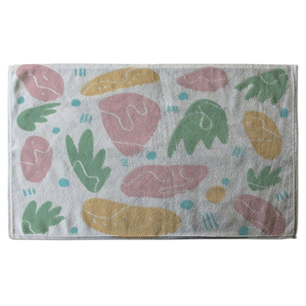 Benjamin Tate Design Abstract nature illustrations (Bath Towel)