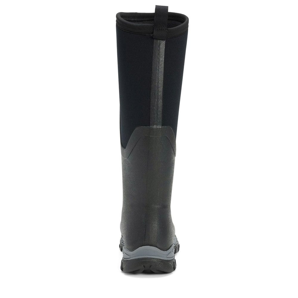 Muck Boots Womens Arctic Sport Tall Pull On Wellie Boots - Black/Black