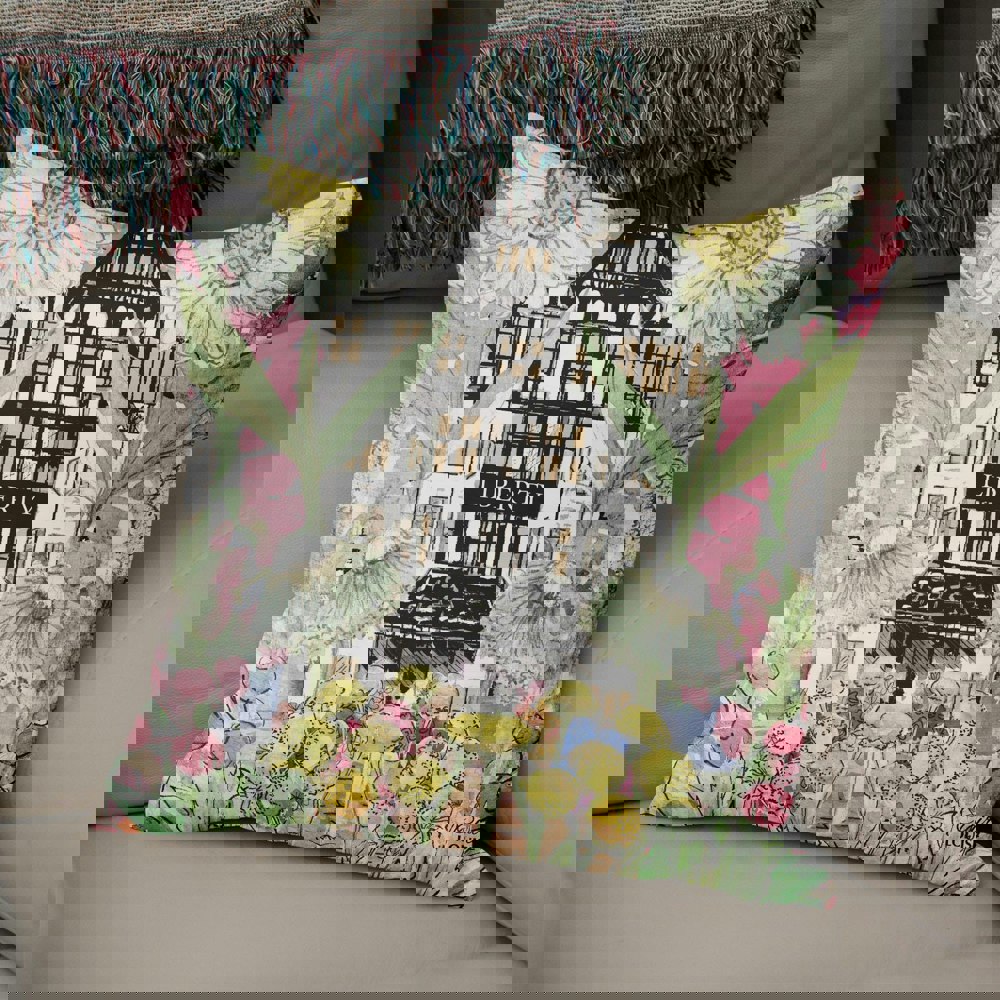 Claire Louise Liberty In Full Bloom 45cm x 45cm Double Sided Cushion