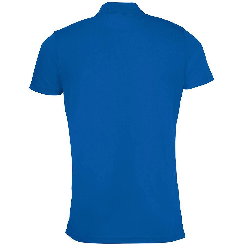 SOLS Mens Performer Short Sleeve Pique Polo Shirt - Royal Blue