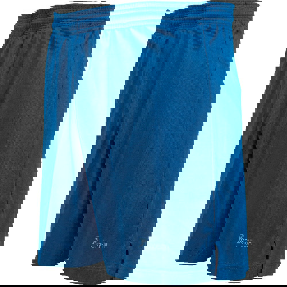 S JUNIOR Elastic Lightweight Football Training Shorts - Plain ROYAL BLUE 22-24"