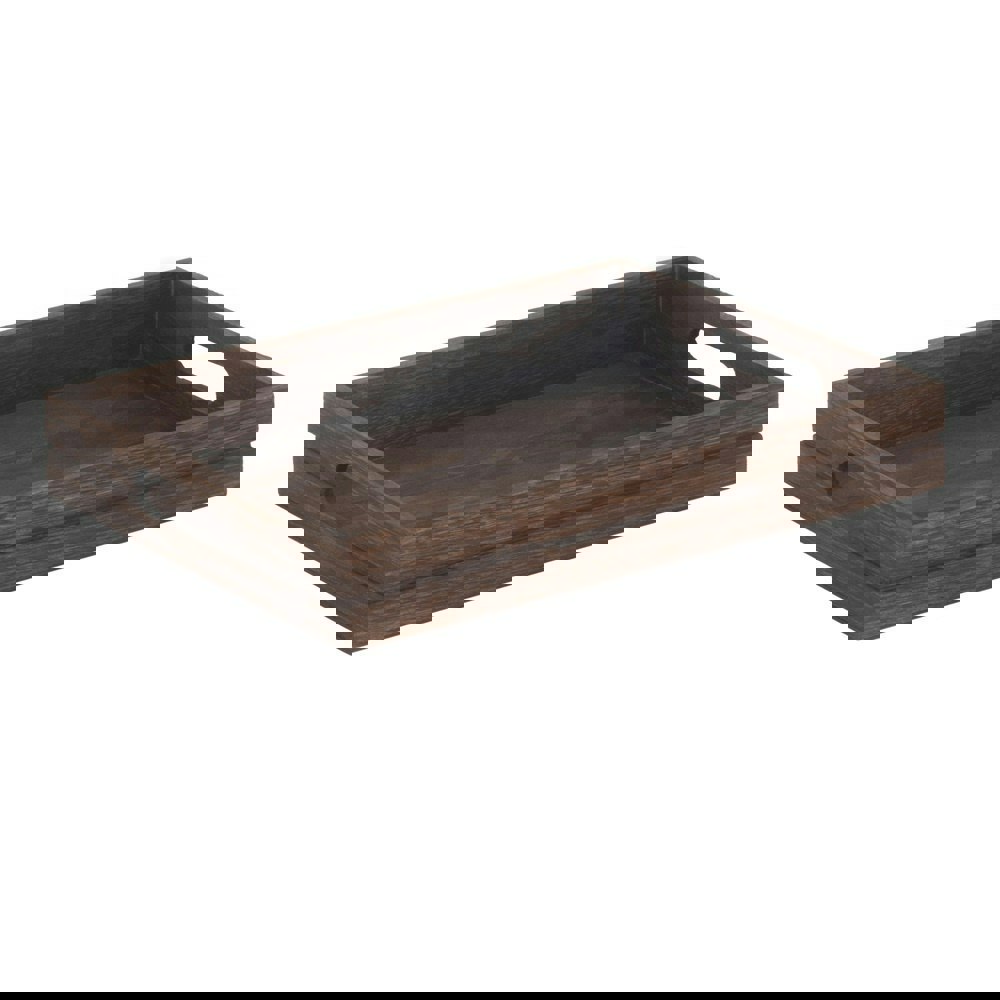Dark Wooden Tray