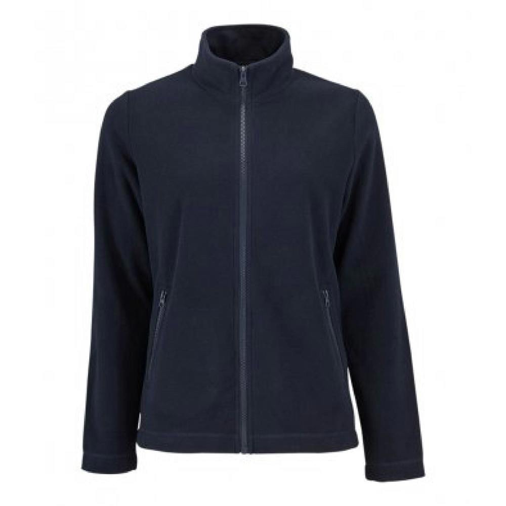 SOLS Womens/Ladies Norman Fleece Jacket - Navy - Navy - 100% Polyester