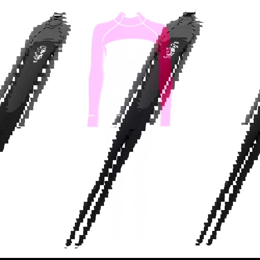 Regatta Womens/Ladies Wetsuit - Black/Pink Fusion