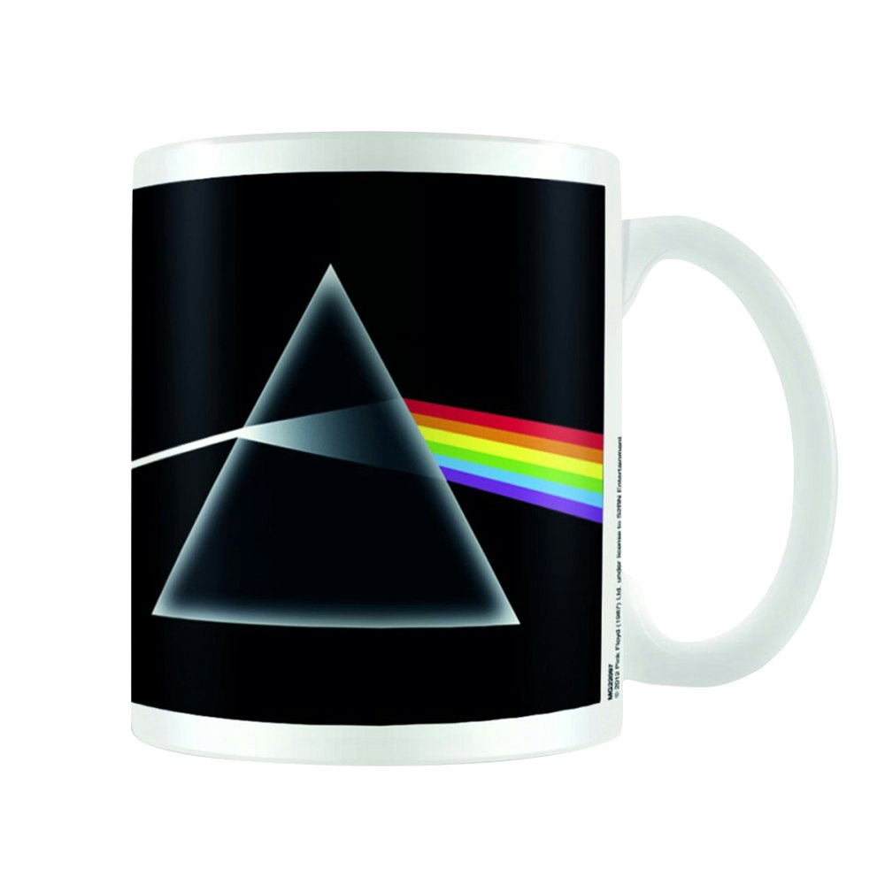 Pink Floyd Dark Side Of The Moon Mug - Black/White