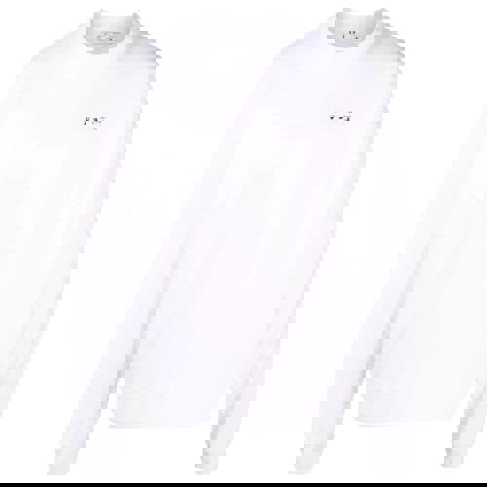 Off-White Big OW Skate Fit Sweatshirt - White
