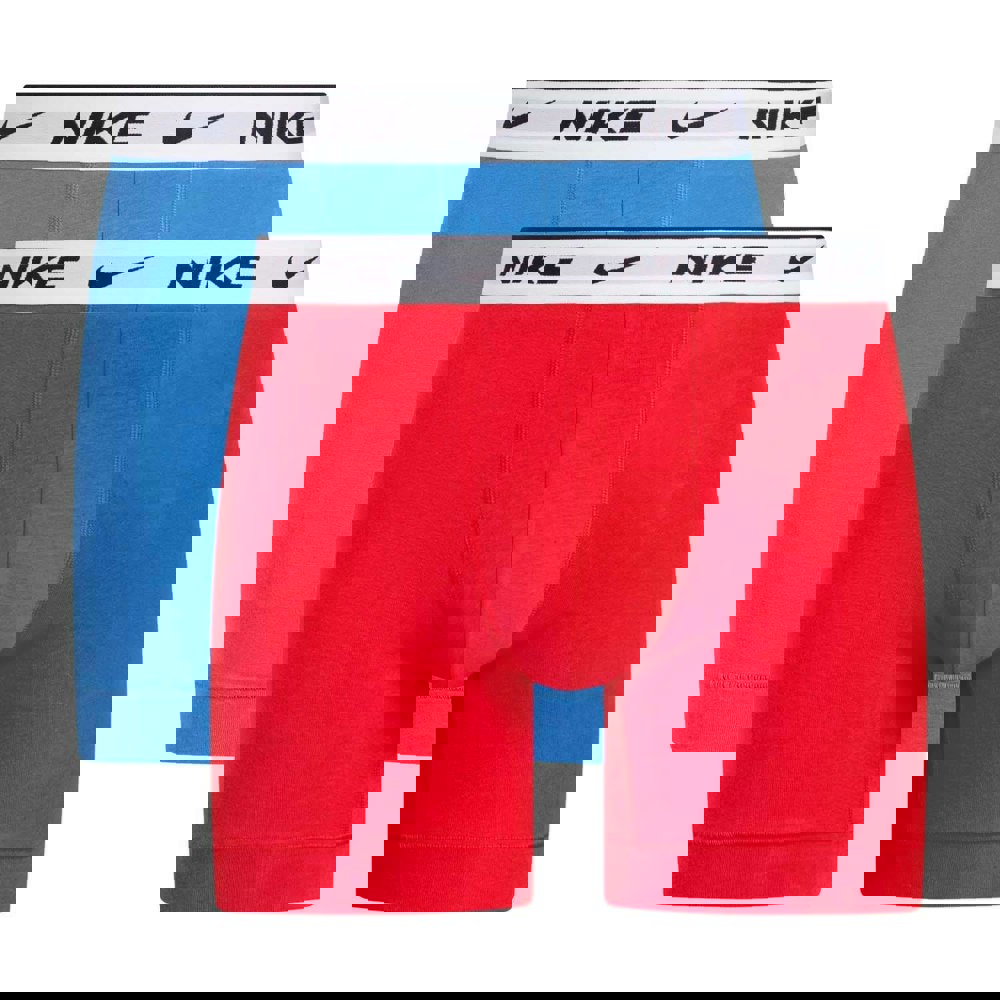 Nike Mens Swim Briefs (Pack of 2) - Red/Blue