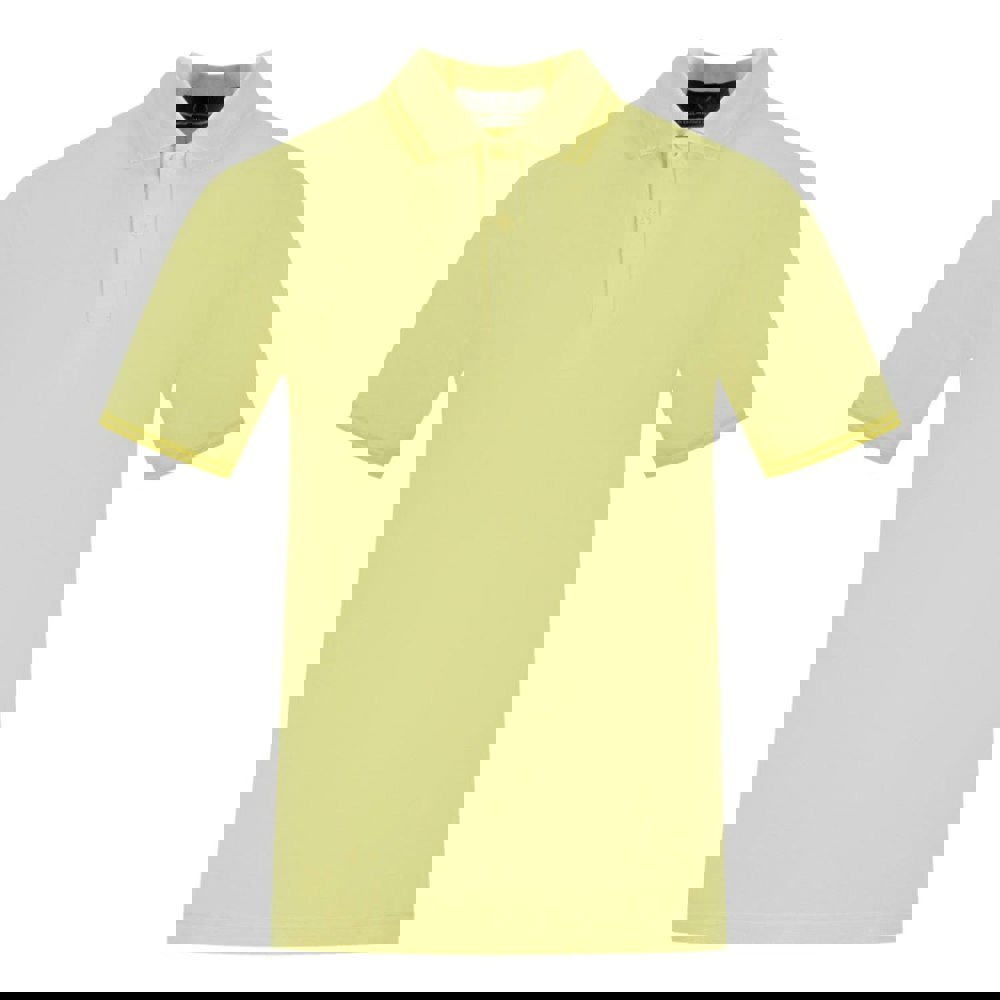 Fred Perry Twin Tipped Collar M12 I99 Polo Shirt - Yellow