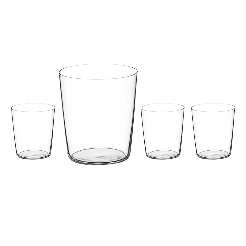 Diamante Light & Thin Tall Water Glasses – Set of 4