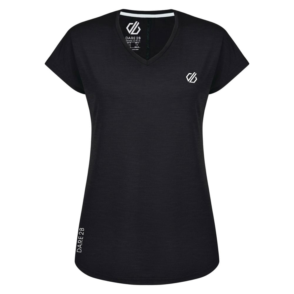 Dare 2B Womens Vigilant Active T-Shirt - Black