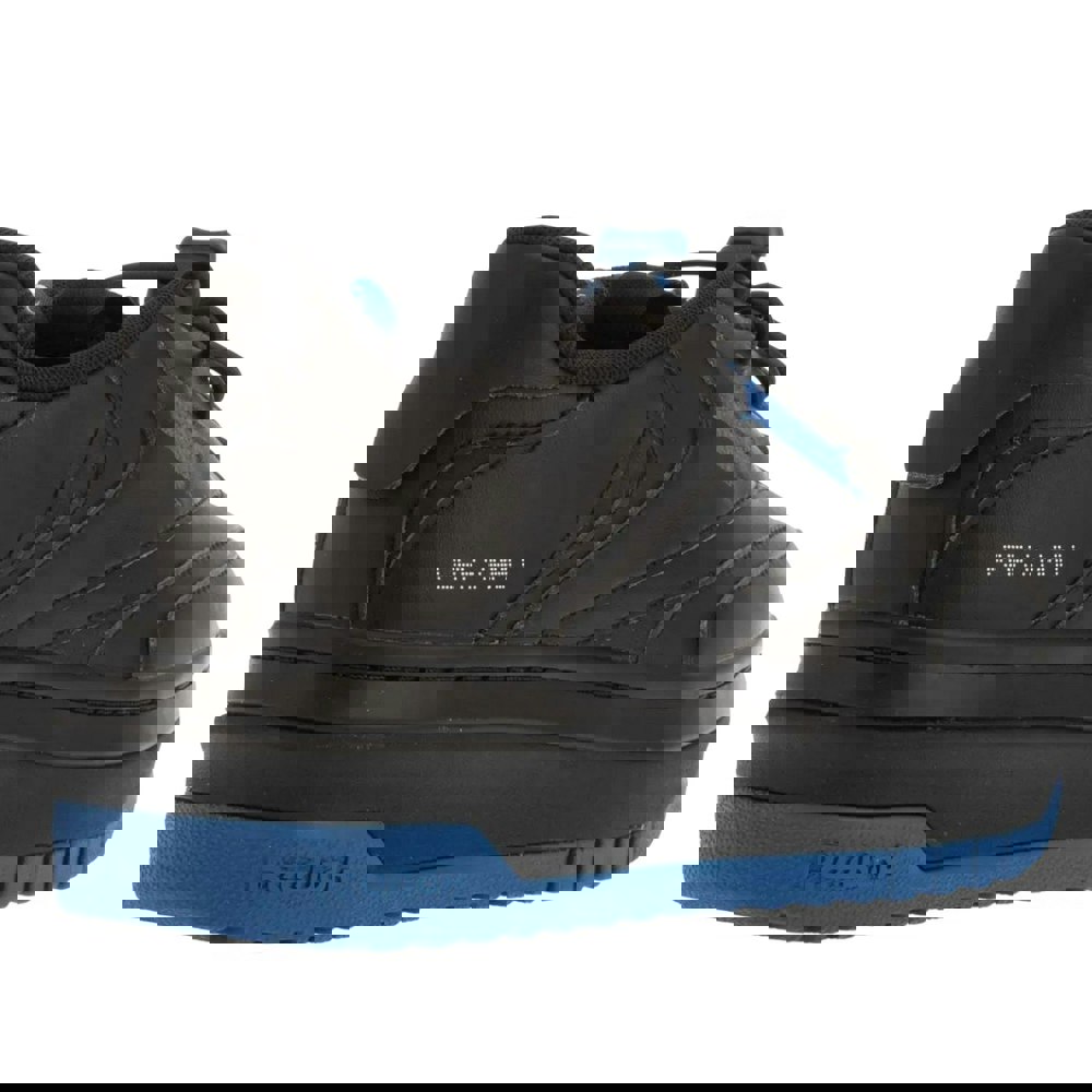 Reebok Club C Milk Makeup Vegan Leather Trainers - Black/Cobalt Blue