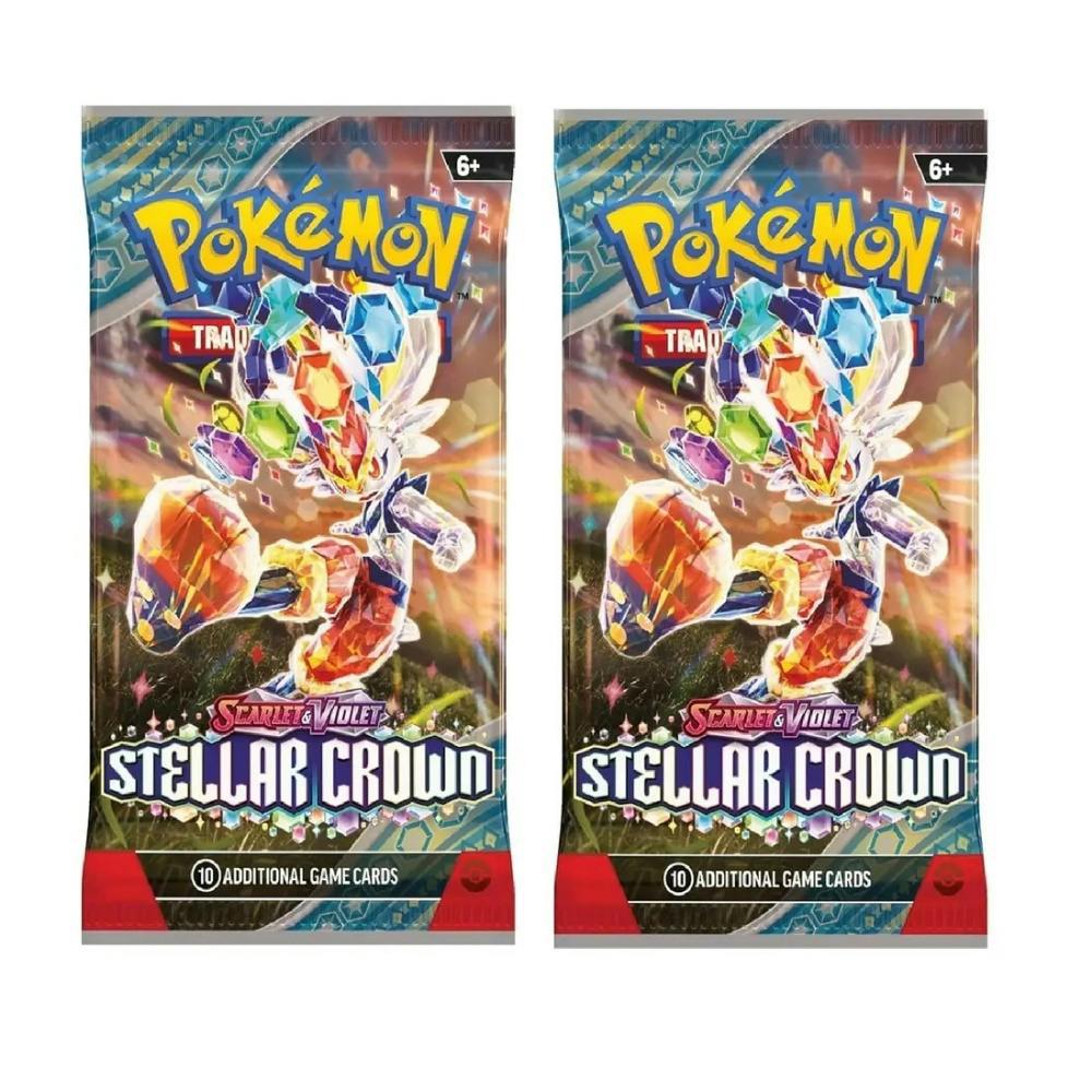 Pokemon Trading Card Game (TCG): Scarlet & Violet Stellar Crown Booster Box 2 pack