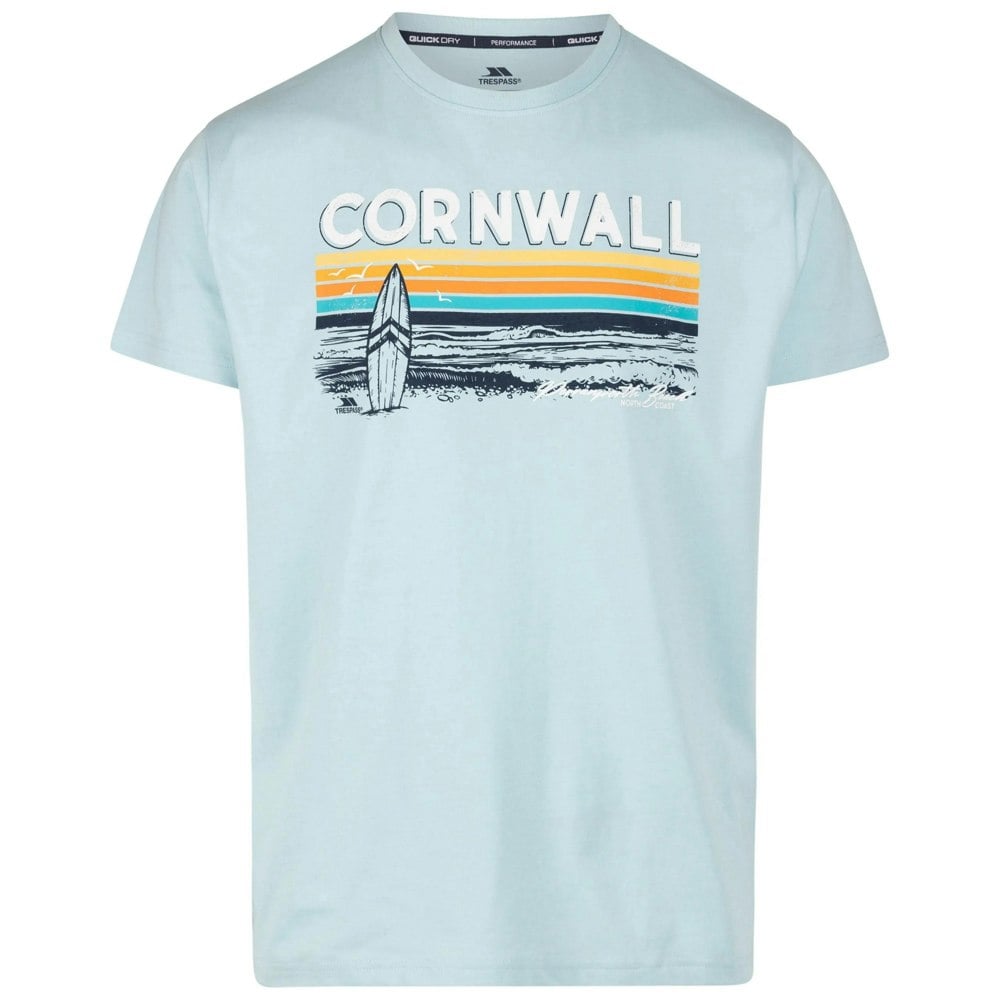 Trespass Mens Akkul T-Shirt - Seafoam