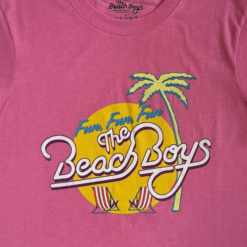 The Beach Boys Fun Fun Fun Crop Top Shirt