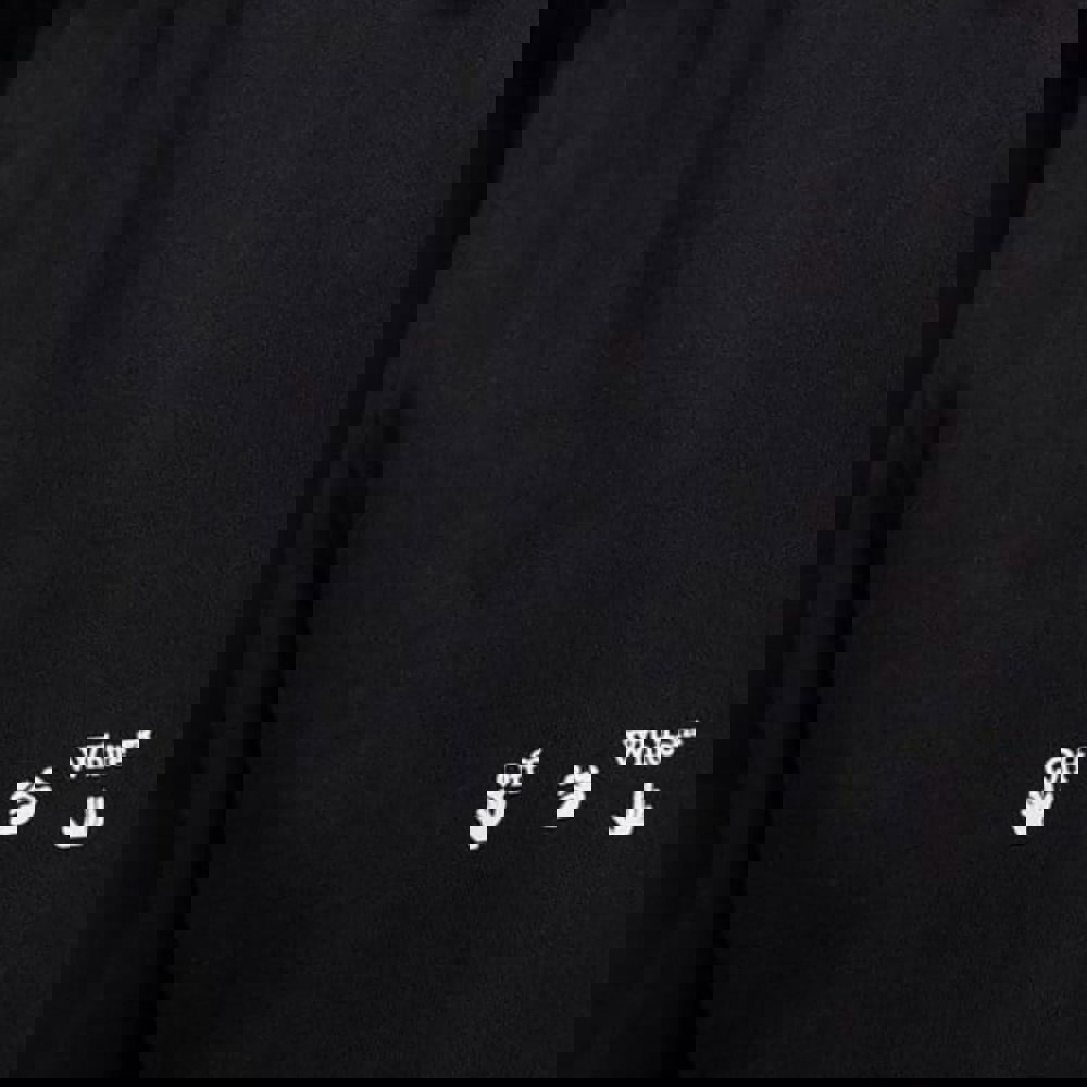 Off-White Logo Slim Cuffed Black Sweatpants M