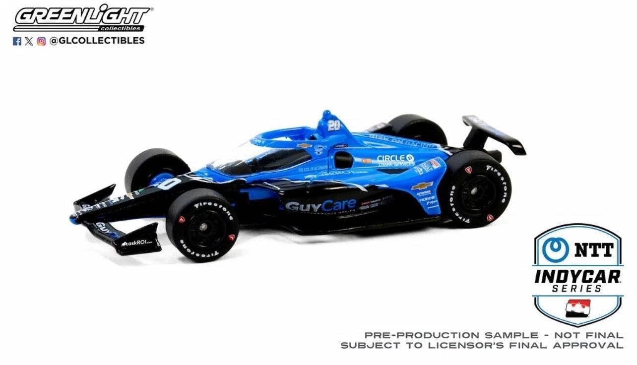 MCSlots Ed Carpenter #20 Indycar Ed Carpenter Racing 1:64 Scale Greenlight 11603